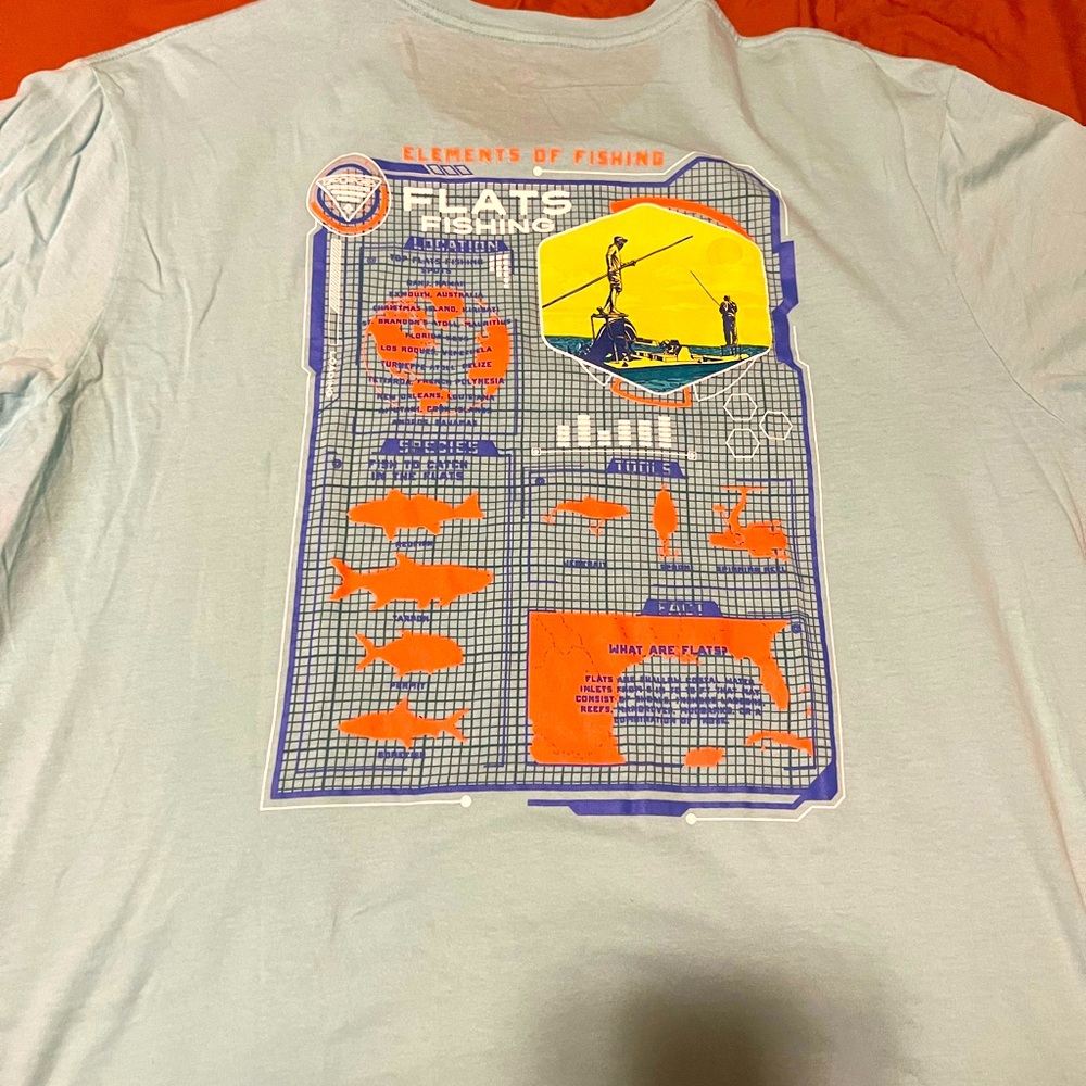 Columbia PFG flat fishing T-shirt